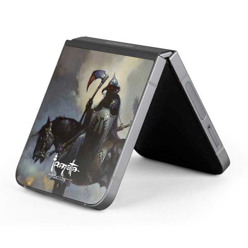 Death Dealer on Horseback by Frazetta Galaxy Z Flip6 Skin